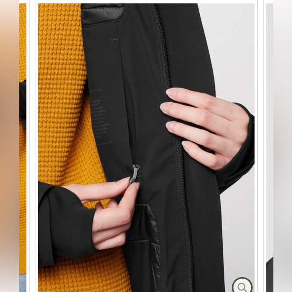 NWOT Houdini Insulated Fall In Women’s Parka Coat - True Black - Retail $700 - Picture 11 of 16